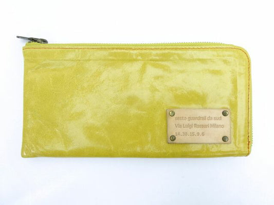 FU-SI FERNALLE/フーシフェルナーレ 字ファスナー長財布中古 カード入れが多くすっきり収納できます♪