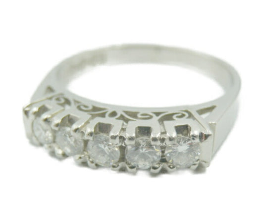 ダイヤモンド 0.3ct Pt900 リング 8号 中古  プラチナ 指輪 ジュエリー アクセサリー おしゃれ