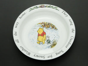 ROYAL DOULTON/ロイヤルドルトン WINNIE THE POOH ポリッジボウル 【中古】 レトロな雰囲気のプーさんイラスト入りポリッジボウル♪