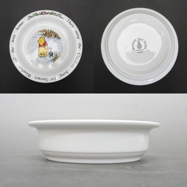 ROYAL DOULTON/ロイヤルドルトン WINNIE THE POOH ポリッジボウル 【中古】 レトロな雰囲気のプーさんイラスト入りポリッジボウル♪