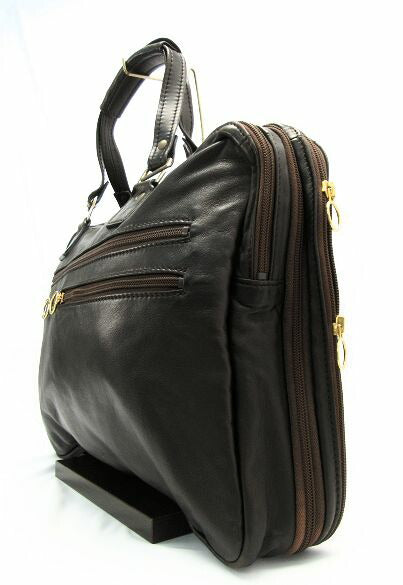 LONGCHAMP/ロンシャン ラムレザートラベルバッグ 中古  上質 ブラウン おすすめ
