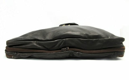 LONGCHAMP/ロンシャン ラムレザートラベルバッグ 中古  上質 ブラウン おすすめ