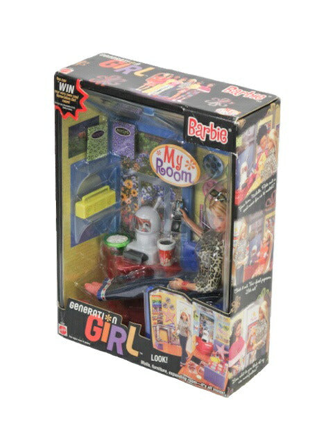 未開封品 MATEL/マテル Barbie GENERATION GIRL My ROOM バービー ジェネレーションガール マイルーム 中古 大人気バービーのお部屋プレイセット♪