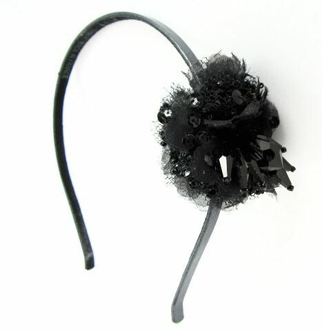 acca/アッカ レースカチューシャ 中古 ヘアアクセサリー 髪飾り レディース ブラック