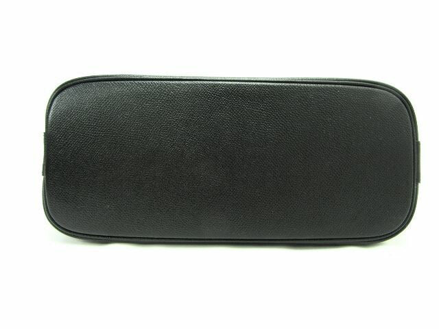 Mila Schon/ミラショーン ハンドバッグ 中古 ブラック 鞄 黒 レディース 2WAY ショルダー ゴールド ロゴ