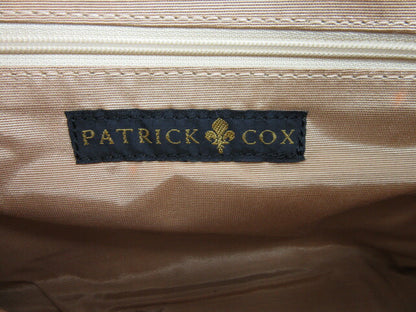 パトリックコックス ロゴショルダーバッグ 中古 PATRICKCOX イエロー ベージュ 軽量 レディース 鞄