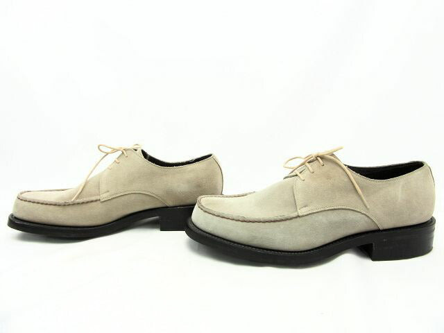 Trading Post/トレーディングポスト スエードチャッカブーツ 約26.5cm 中古  靴 3 1/2 ベージュ McNALLY&COMPANY メンズ