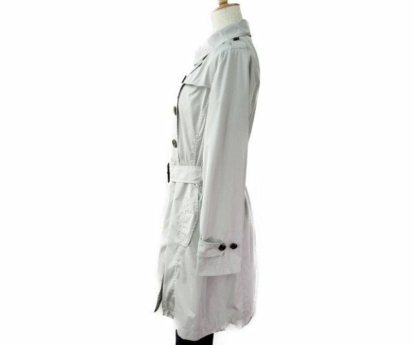 SEALUP/シーラップ トレンチコート 42 中古  スプリング グレー レディース ポリエステル レザー