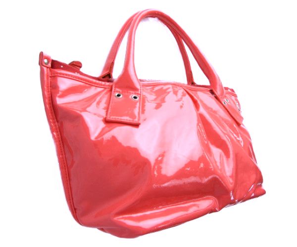 agnes b voyage/アニエスべー ボヤージュ ハンドバッグ 中古 ピンク レディース 鞄 ポリ塩化ビニール