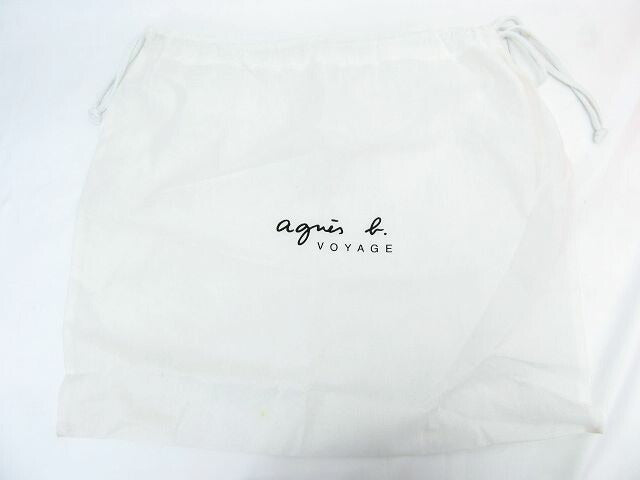 agnes b voyage/アニエスべー ボヤージュ ハンドバッグ 中古 ピンク レディース 鞄 ポリ塩化ビニール