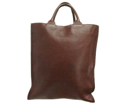 genten/ゲンテン レザー トートバッグ 中古  本革 ブラウン 茶 メンズ 鞄