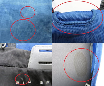 THE NORTH FACE/ザ ノースフェイス ナイロン バックパック 中古  リュックサック ブルー 大容量 青 鞄 31L