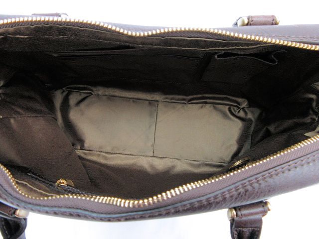 土屋鞄製造所 レザー トートバッグ 中古  本革 ブラウン 牛革 茶
