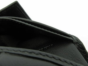 BALLY/バリー レザー 二つ折り財布 中古  ブラック 黒 ウォレット 本革 総柄