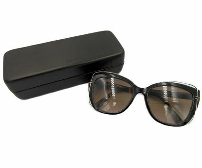 TIFFANY&Co./ティファニー TF4148 80013B サングラス 中古  ブラック 黒 プラスチック レディース ウェリントン