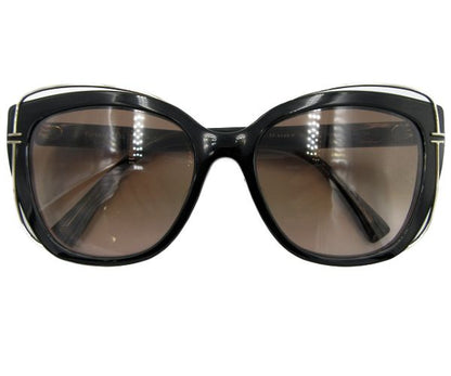 TIFFANY&Co./ティファニー TF4148 80013B サングラス 中古  ブラック 黒 プラスチック レディース ウェリントン