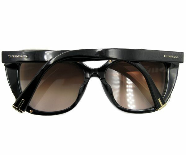 TIFFANY&Co./ティファニー TF4148 80013B サングラス 中古  ブラック 黒 プラスチック レディース ウェリントン
