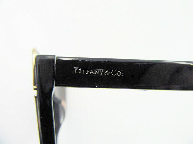 TIFFANY&Co./ティファニー TF4148 80013B サングラス 中古  ブラック 黒 プラスチック レディース ウェリントン