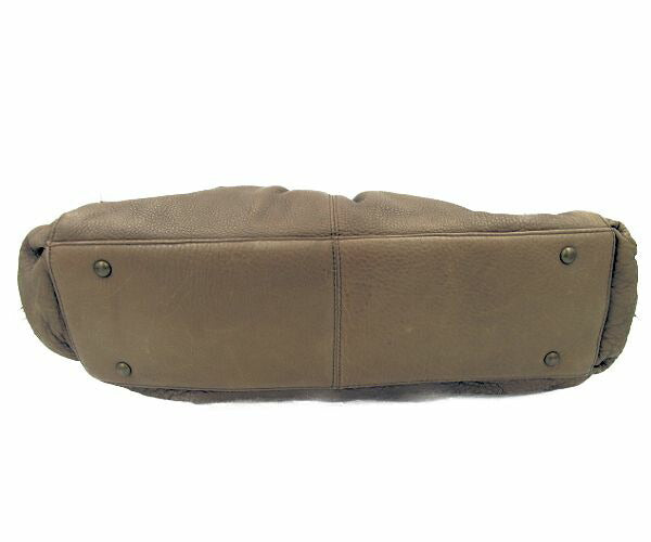 BARK TANNAGE レザー ハンドバッグ 中古 バークタンネイジ ブラウン 茶 鞄 本革