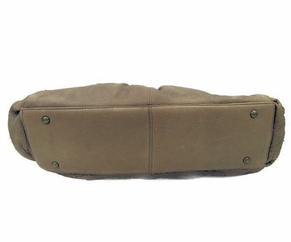 BARK TANNAGE レザー ハンドバッグ 中古 バークタンネイジ ブラウン 茶 鞄 本革