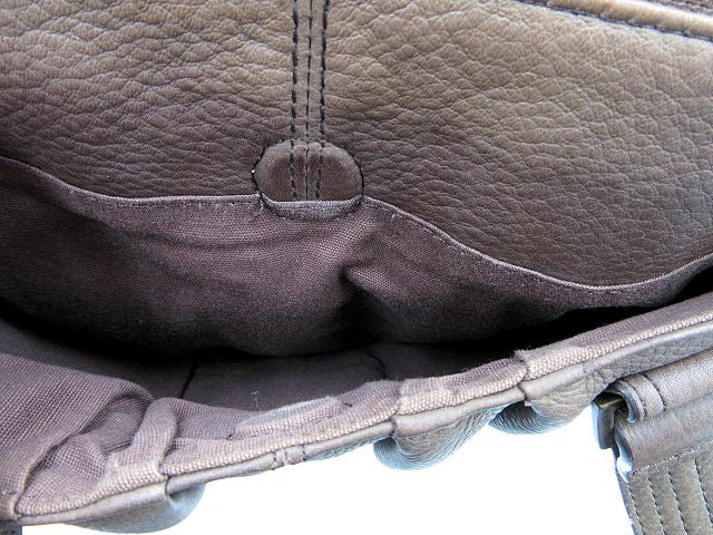 BARK TANNAGE レザー ハンドバッグ 中古 バークタンネイジ ブラウン 茶 鞄 本革