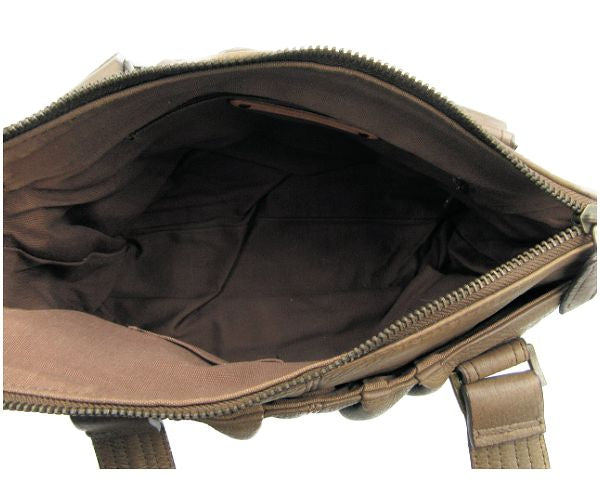 BARK TANNAGE レザー ハンドバッグ 中古 バークタンネイジ ブラウン 茶 鞄 本革