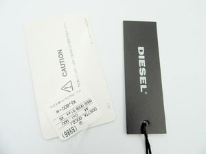 DIESEL/ディーゼル コットン 半袖 Tシャツ XSサイズ 中古 ブラック 黒 レディース ハート レインボー 綿