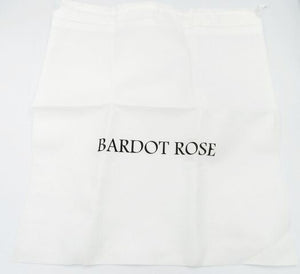 BARDOT ROSE クロコ調 ショルダーバッグ 中古 バルドロゼ アイボリー レザー 鞄 レディース
