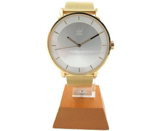 　adidas/アディダス CK3122 DISTRICT M1 クォーツ 腕時計 GOLD/SILVER SUNRAY ユニセックス メンズ レディース ゴールド シルバー サンレイ