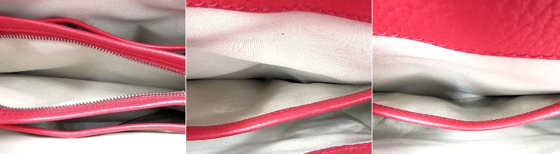 TOD'S/トッズ レザー トートバッグ 中古  レッド 赤 レディース 鞄