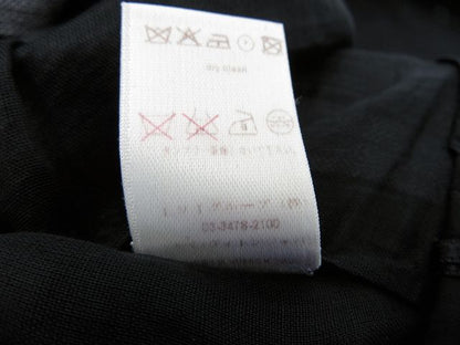 LOUIS VUITTON/ルイヴィトン ウール プリーツスカート 34 中古  レディース グレー 毛 コットン 綿 Sサイズ