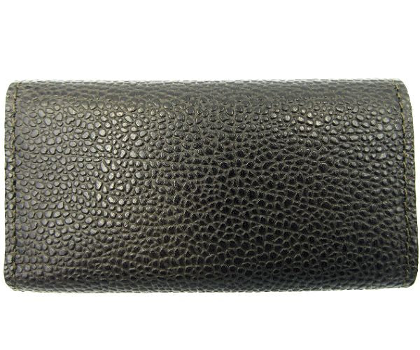 ポールスミス レザー 4連キーケース 中古  Paul Smith カーキ メンズ 牛革 本革