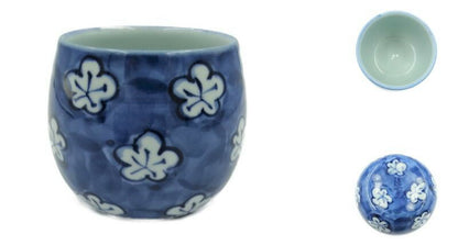 未使用品 有田焼 源右衛門窯 古染風 松竹梅 湯?揃 3客 中古 和食器 セット おしゃれ ギフト 陶器 来客用 オススメ 日本製