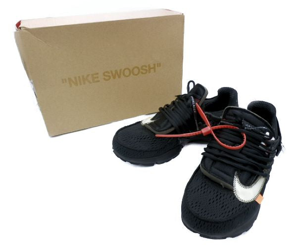 NIKE × OFF-WHITE/ナイキ × オフホワイト THE 10 : NIKE AIR PRESTO 28cm 中古  AA3830-002 エアプレスト プレミア メンズ スニーカー 靴