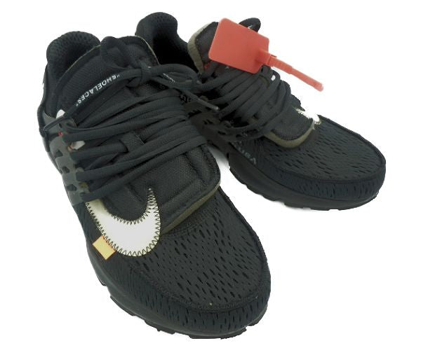 NIKE × OFF-WHITE/ナイキ × オフホワイト THE 10 : NIKE AIR PRESTO 28cm 中古  AA3830-002 エアプレスト プレミア メンズ スニーカー 靴