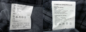 COMME des GARCONS HOMME コムデギャルソン オム コットン テーラードジャケット Mサイズ 中古  メンズ グレー 綿 薄手 シンプル