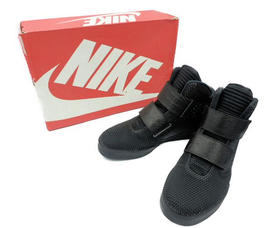 NIKE ナイキ FLYSTEPPER 2K3 PRM 26.5cm 中古  677473-001 フライステッパー ブラック 黒 メンズ ハイカット 靴