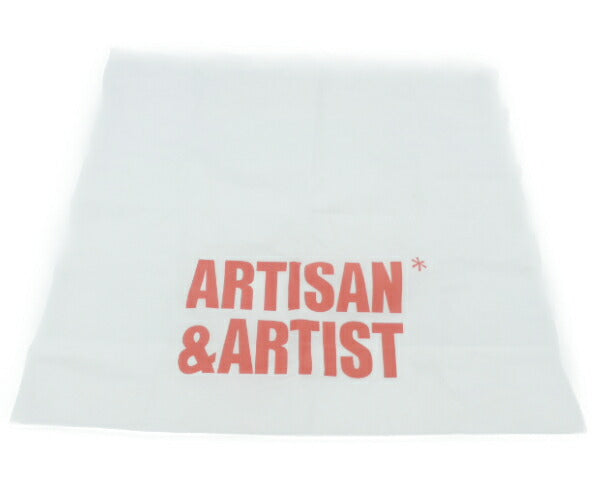 未使用品 ARTISAN＆ARTIST アルティザン&アーティスト ナイロン ハンドバッグ 中古  ピンク ブラウン 小さめ ミニ レディース カジュアル