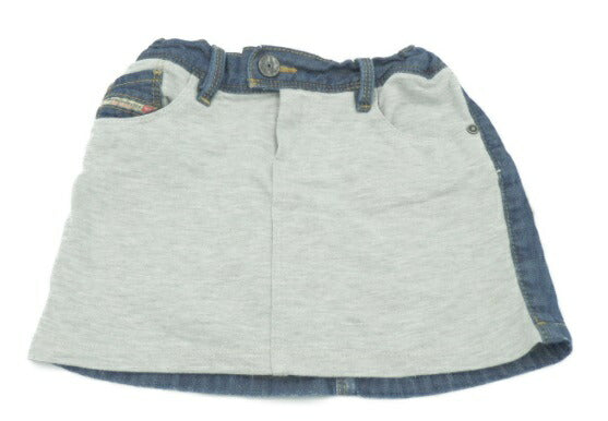 DIESEL 綿100％ キッズ 女の子 スカート サイズ6 中古 ディーゼル 子供服 ボトムス 110 120 ブランド かわいい 秋冬