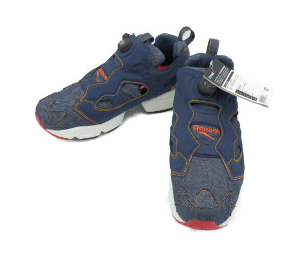 未使用品 REEBOK ローカット スニーカー 27.0cm 中古  リーボック AQ9345 インスタポンプ 靴 シューズ ブランド メンズ