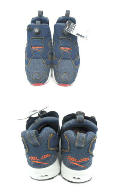 未使用品 REEBOK ローカット スニーカー 27.0cm 中古  リーボック AQ9345 インスタポンプ 靴 シューズ ブランド メンズ
