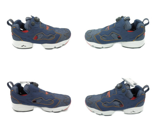 未使用品 REEBOK ローカット スニーカー 27.0cm 中古  リーボック AQ9345 インスタポンプ 靴 シューズ ブランド メンズ