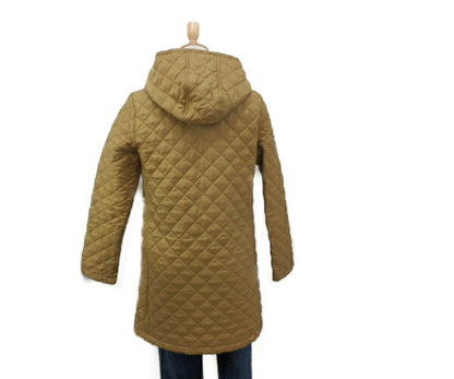 Traditional Weatherwear ダブルプレスト キルティング コート 36 中古  トラディショナル ウェザー ウェア アウター フード S ブランド