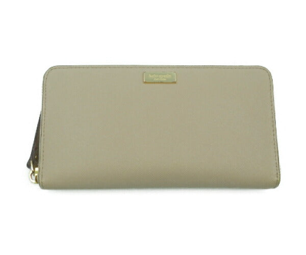 Kate spade ラウンドファスナー 長 財布 中古  ケイトスペード WLRU2669 レザー 本革 ブランド レディース