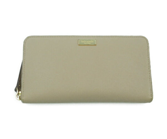 Kate spade ラウンドファスナー 長 財布 中古  ケイトスペード WLRU2669 レザー 本革 ブランド レディース