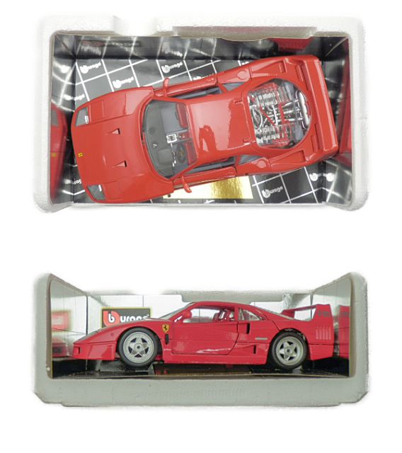 Bburago Gold Collection 1/18 フェラーリ F40 中古  ブラーゴ ミニカー ダイキャストカー モデルカー Ferrari 箱