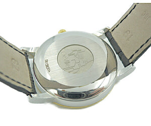 OMEGA オメガ デビル (コンビ) オートマチック 腕時計 中古 77041101 自動巻き ゴールド ブラック メンズ 18K レザー