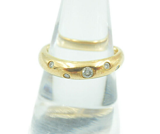 K18 ダイヤ 0.12ct リング 11号 中古  アクセサリー ジュエリー 指輪 ダイヤモンド 18金 ゴールド