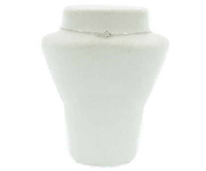 Pt850 ダイヤ 0.02ct サファイヤ 0.51ct ネックレス 中古  アクセサリー ジュエリー プラチナ ダイヤモンド レディース