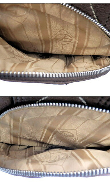 FRANCESCO BIASIA フランシスコビアシア レザー 2way ボストンバッグ 中古  ショルダー ブラウン 茶 シンプル 鞄 本革